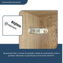 Ver imagem 4 de Armário Aéreo para Cozinha 1 Porta Basculante Evolution Plus  