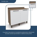 Ver imagem 4 de Balcão para Cozinha 2 Portas Evolution Plus