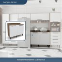 Ver imagem 7 de Balcão para Cozinha 2 Portas Evolution Plus Branco/Tannat