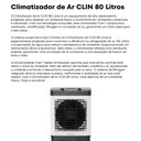 Ver imagem 6 de Climatizador de Ar Industrial Evaporativo Umidificador Ventisol Clin80pro 80 Litros 150w 220v