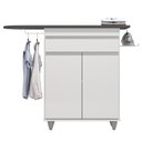 Ver imagem 6 de Tábua de Passar Com Balcão 2 Portas 1 Gaveta Larissa Branco - Lumil