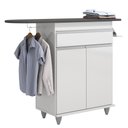 Ver imagem 4 de Tábua de Passar Com Balcão 2 Portas 1 Gaveta Larissa Branco - Lumil