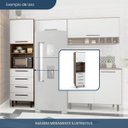 Ver mais imagens de Paneleiro 1 Porta 4 Gavetas Evolution Plus  