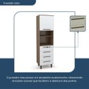 Ver imagem 5 de Paneleiro 1 Porta 4 Gavetas Evolution Plus  