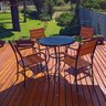 Conjunto para Jardim com Mesa e 4 Cadeiras Nobre Stand Espresso Móveis - 1