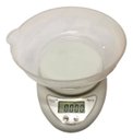 Ver imagem 1 de Balança Digital Cozinha 5kg com Recipiente Função Tara Precisão 1g para Receitas