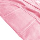 Ver imagem 6 de Roupão Feminino Aveludado Inverno Macio Adulto Tam P Rosa