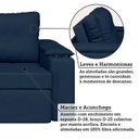 Ver imagem 6 de Sofá Retrátil e Reclinável 3 Lugares com Porta Copos 230cm Tobago Yescasa