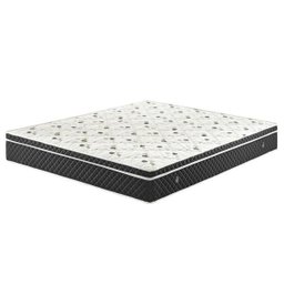 Cama Box Casal Colchão Mola Bonnel + Box Sintético Preto 62x138x188 - 8