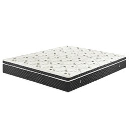 Cama Box Casal Colchão Mola Bonnel + Box Sintético Preto 62x138x188 - 5