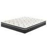 Cama Box Casal Colchão Mola Bonnel + Box Sintético Preto 62x138x188 - 5