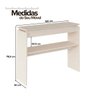 Aparador Prateleira Creta Off White - 2