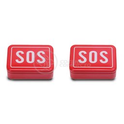 2 Mini Kits Sos Camping Tz-02 Lata de Ferramentas Compacta para Acampar Sobrevivência Selva:colorido - 1