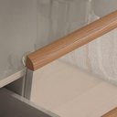 Ver imagem 6 de Aparador Elegance Lukaliam 2 Gavetas Madeira Maciça