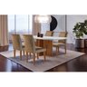 Conjunto Sala de Jantar Mesa Tampo em MDF 4 Cadeiras  - 1