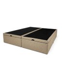 Ver imagem 3 de Base Box Baú King Bipartida Linho 1,93x2,03
