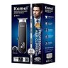 Barbeador Elétrico Kemei Km-1893 Aparador de Barba e Cabelo 110v/220v - 2 em 1 - 6
