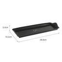 Ver imagem 5 de Bandeja Retangular Decorativa Servir Uz 38 X 16 Cm Preto