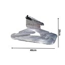 Ver imagem 2 de Kit com 25un. Cabide Adulto Cavado Tradicional Ps Cristal