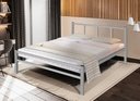 Ver imagem 1 de Cama Casal 1,40 Int. de Tubolar/aço Alojamento