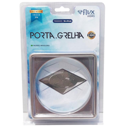 Porta Grelhas Quadrado Inox 150mm Inox - 4