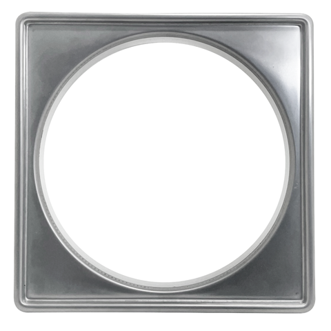 Porta Grelhas Quadrado Inox 150mm Inox