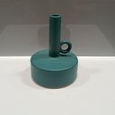 Ver imagem 6 de Vaso Shape Decorativo Enfeite Casa 18x14x14cm Cerâmica Verde