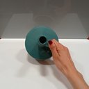 Ver imagem 7 de Vaso Shape Decorativo Enfeite Casa 18x14x14cm Cerâmica Verde