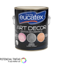 Efeito Cimento Queimado Eucatex 5kg Cinza Cromio - 1