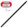 Extensão 80cm em Ferro Com Pino Trava e Encaixe de 20mm Para Perfurador de Solo Vulcan e Branco - 1