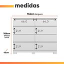 Ver imagem 4 de Cômoda 8 Gavetas Apolo