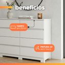 Ver imagem 6 de Cômoda 8 Gavetas Apolo