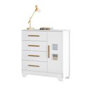Ver imagem 1 de Cômoda Fly 1 Porta e 4 Gavetas Tigus Baby Branco