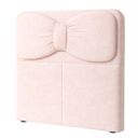 Ver imagem 4 de Cabeceira de Cama Box Estofada 120 Cm Viúva Decoração Laço Boucle