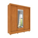Ver imagem 4 de Guarda Roupa Casal com Espelho e Pés 3 Portas 4 Gavetas Taifa 190cm Espresso Móveis