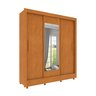 Guarda Roupa Casal com Espelho e Pés 3 Portas 4 Gavetas Taifa 190cm Espresso Móveis - 4
