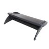Apoio de Pé Ajustável Ergonômico e Antiderrapante Preto - 6