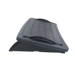 Apoio de Pé Ajustável Ergonômico e Antiderrapante Preto - 3