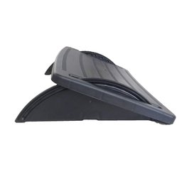 Apoio de Pé Ajustável Ergonômico e Antiderrapante Preto - 5