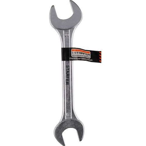 Chave de Boca Reforçada 8x9mm a 27x32mm Starfer - 24x26mm