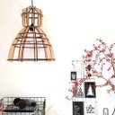 Ver imagem 2 de Luminária Teto tipo Pendente em MDF - Completa