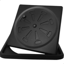 Ver imagem 3 de Porta Grelha 15x15 Abs Preto para Ralo Quadrado Caixilho Box Caixa Sifonada
