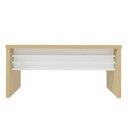 Ver imagem 3 de Mesa Elegante para Escritório Executivo 1,6m Tamburato