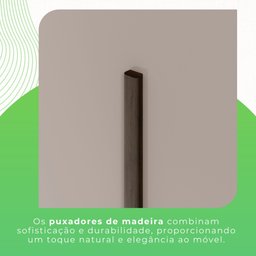 Guarda Roupa Solteiro 2 Portas 2 Gavetas Costa Rica  - 8