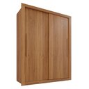 Ver imagem 3 de Guarda Roupa Solteiro 2 Portas 2 Gavetas Costa Rica 