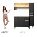 Ver mais imagens de Cozinha Compacta Emilly Art Vidro Reflex Madesa