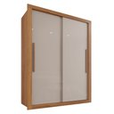 Ver imagem 3 de Guarda Roupa Solteiro 2 Portas 2 Gavetas Costa Rica 