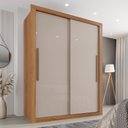 Ver imagem 2 de Guarda Roupa Solteiro 2 Portas 2 Gavetas Costa Rica 