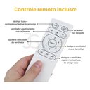 Ver imagem 6 de Ventilador Air Basic Branco Pás Retráteis Controle Remoto