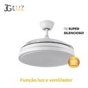 Ver imagem 3 de Ventilador Air Basic Branco Pás Retráteis Controle Remoto